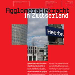 Agglomeratiekracht in Zwitserland