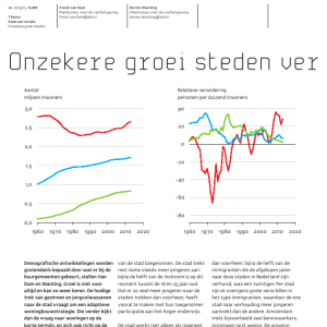 Onzekere groei steden vereist adaptieve strategie