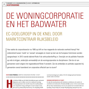 De woningcorporatie en het badwater