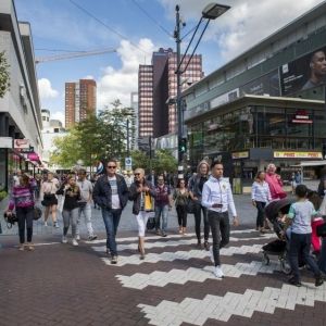 Ruimtelijke consequenties van voetgangersbeleid in Rotterdam